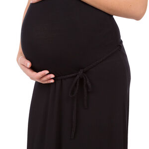 Robe longue de grossesse bustier 