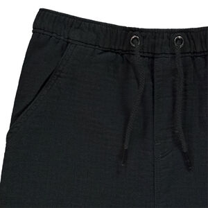 Pantalon uni en toile pour bébé garçon 