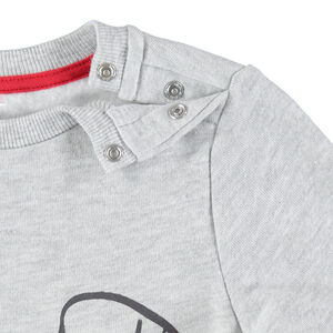 Sweat en molleton chiné print Tigrou Disney 