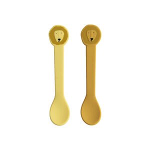 Lot de 2 cuillères en silicone - Mr Lion 