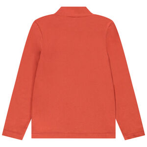 Sous-pull col cheminée en coton et print fantaisie pour enfant garçon 