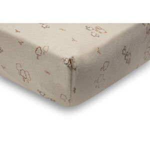 Drap housse jersey 70/75x140/150cm Woolly 