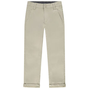 Pantalon chino en sergé garçon 