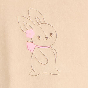 Dors-bien bébé fille en velours print mignon 