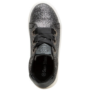 Baskets pailletées avec lacets en satin du 28 au 38 