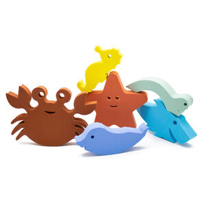 Jouet de bain Waterfun 6 animaux marins  