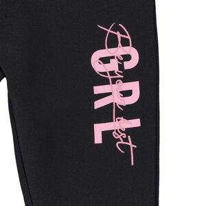 Pantalon de jogging en molleton avec print fantaisie fille 
