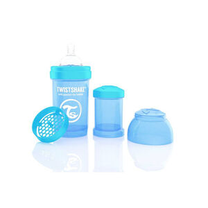 Biberon anti-colique 180 ml - Bleu Pastel  