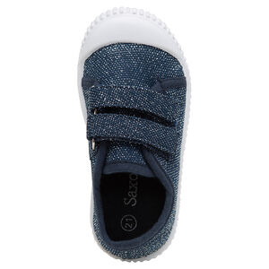 Baskets basses en toile mélangées de fils brillants du 20 AU 23 