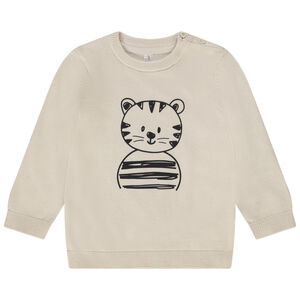 Pull en tricot print fantaisie pour bébé garçon 