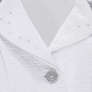 Blazer en jacquard avec doublure satinée 