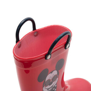 Bottes de pluie garçon unies motif Mickey du 24 au 27 
