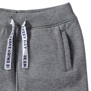 Pantalon de jogging en molleton à cordons imprimés 
