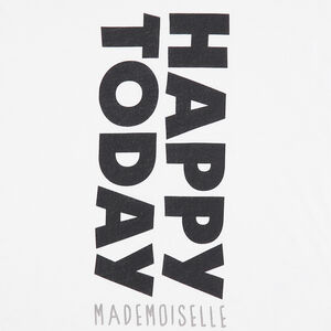 Junior - T-shirt manches courtes en jersey avec textes printés 