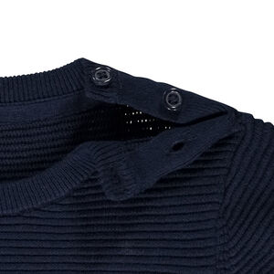 Pull en tricot fantaisie rayé pour bébé garçon 