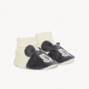 Chaussons en velours Mickey Disney pour bébé garçon 