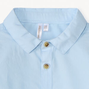 Chemise manches longues unie pour bébé garçon 