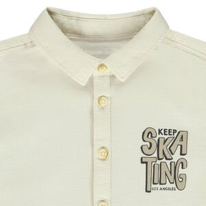 Chemise manches longues print Skating garçon 