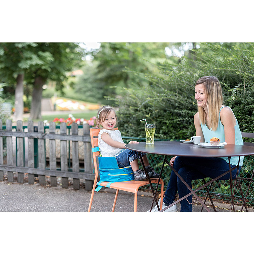 Rehausseur Nomade 2-en-1 - Bleu 