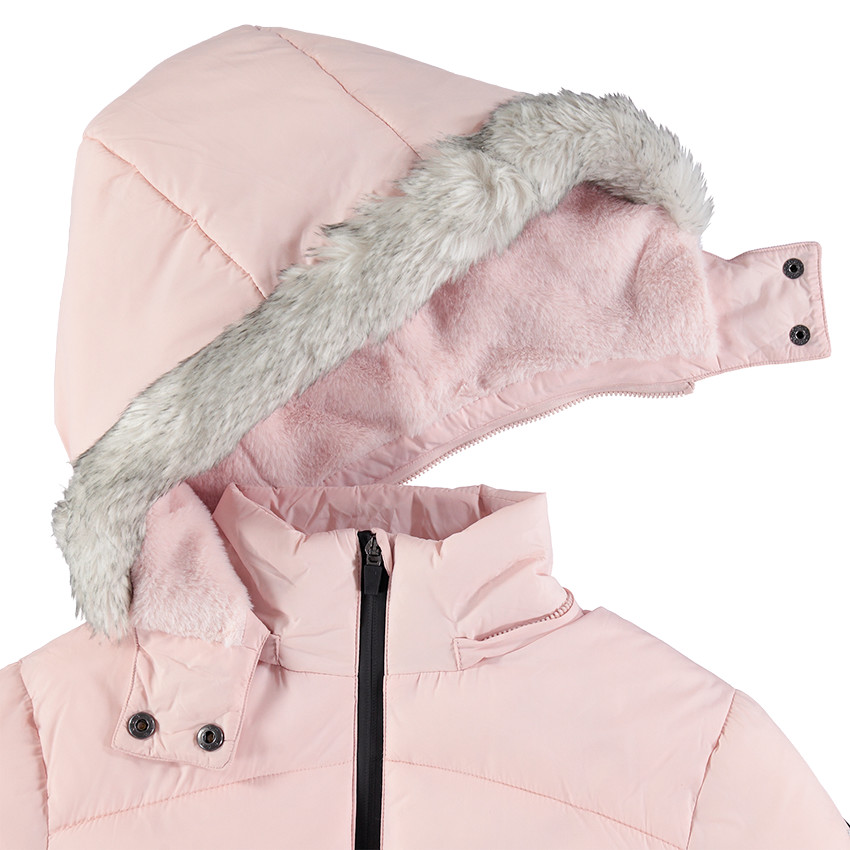 Junior - Doudoune matelassée doublée sherpa avec poches zippées 
