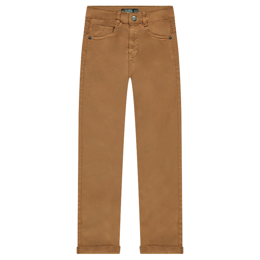 Junior - Pantalon en twill uni 