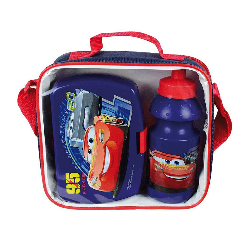 Lunchbox sac goûter + gourde - Cars 