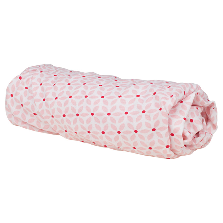 Drap housse en jersey imprimé 60 x 120 cm 