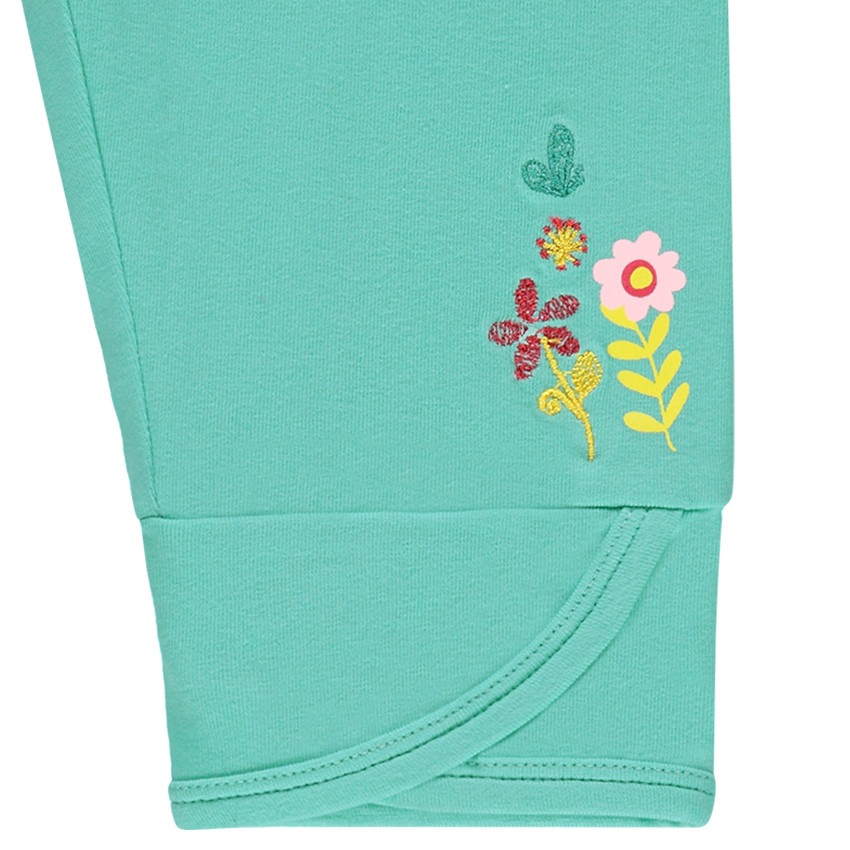 Legging court avec fleurs printées 