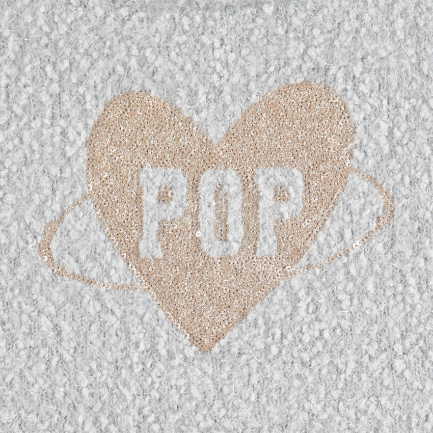 Pull en maille fantaisie avec motif en sequins  