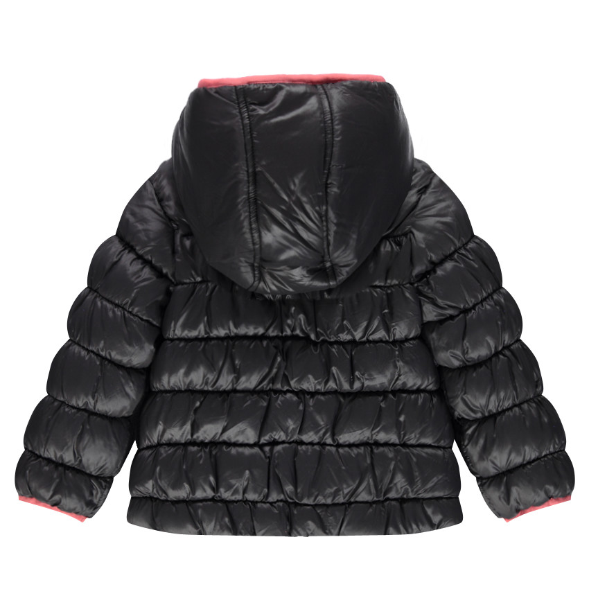 Doudoune matelassée ouatinée à capuche doublée micropolaire 