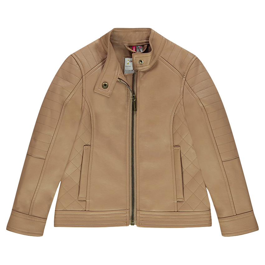 Perfecto effet cuir lisse style motard 