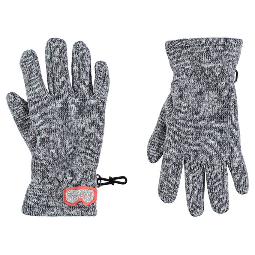 Gants magiques extensibles en tricot chiné 