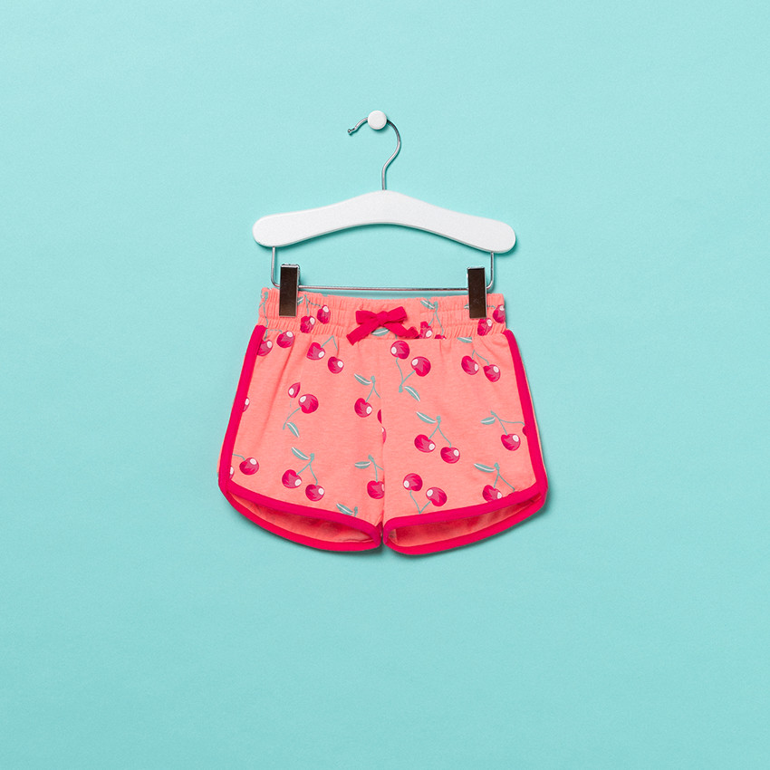 Short en jersey avec imprimé fantaisie all-over 