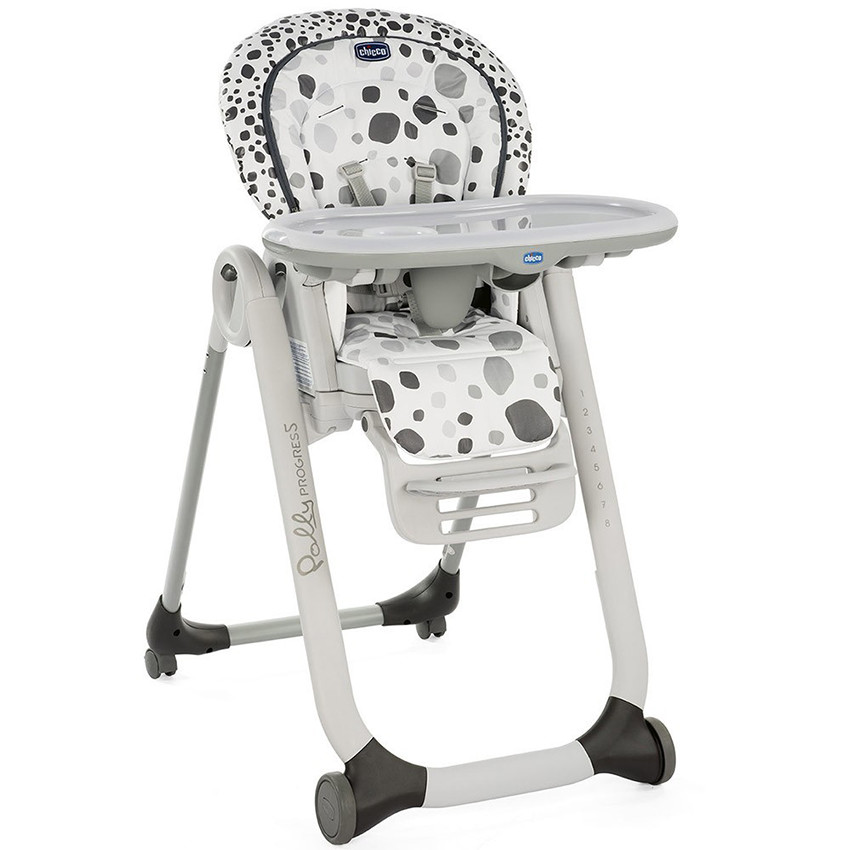 Chaise haute évolutive Polly Progres5 - Anthracite 