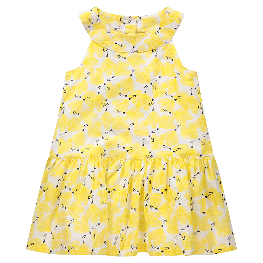 Robe sans manches avec imprimé fantaisie all-over 