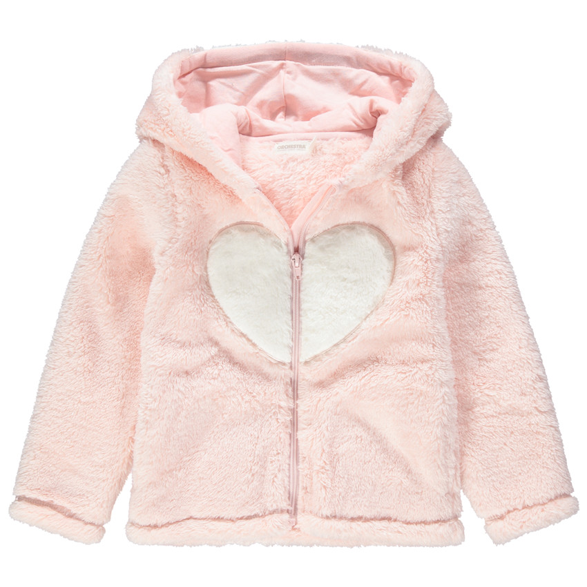 Robe de chambre en sherpa à capuche 