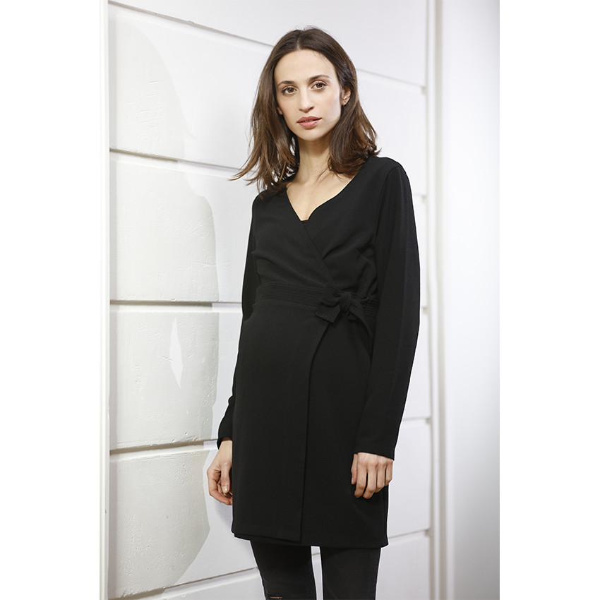 Veste de grossesse forme kimono 