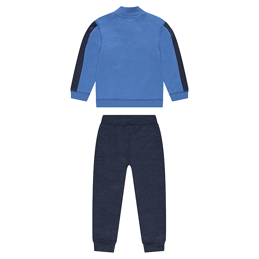 Jogging en molleton avec badges patchés 