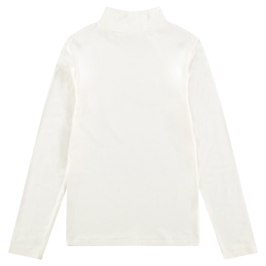 Junior - Sous-pull col roulé en jersey avec visage masqué printé 