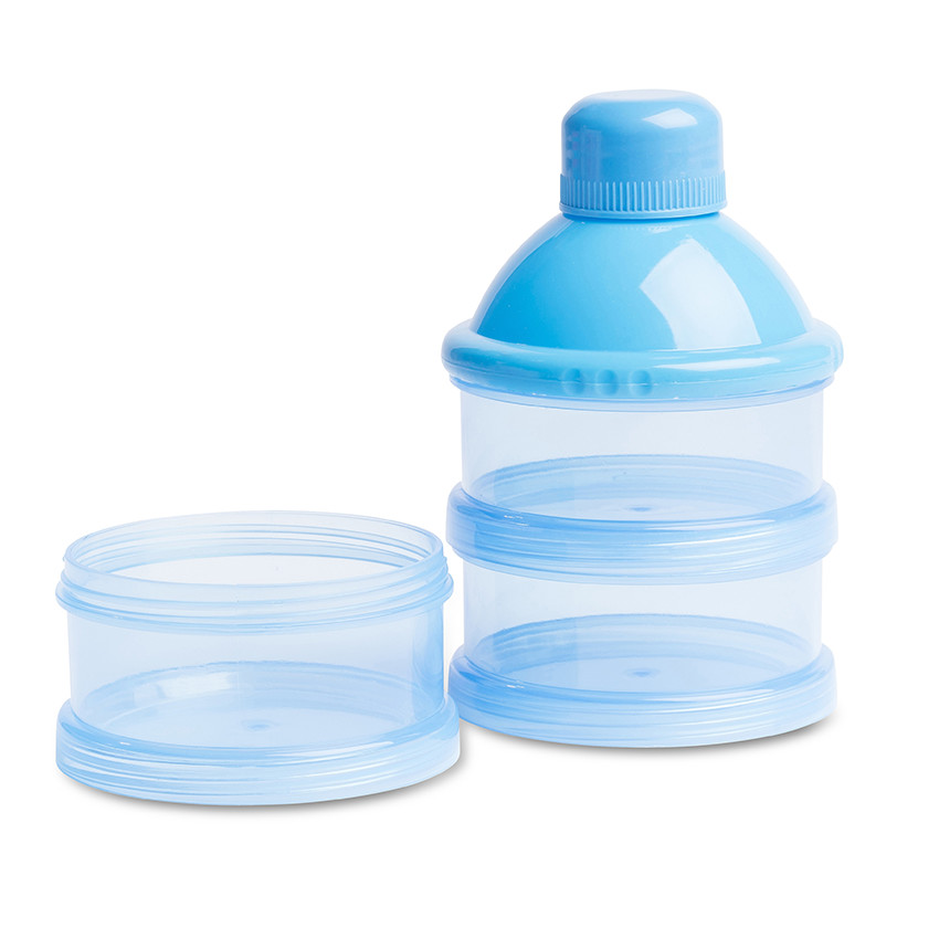 Pots de lait en poudre 3 pièces - Bleu 