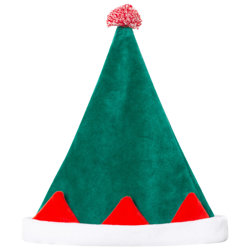 Dors-bien en velours style lutin de Noël 