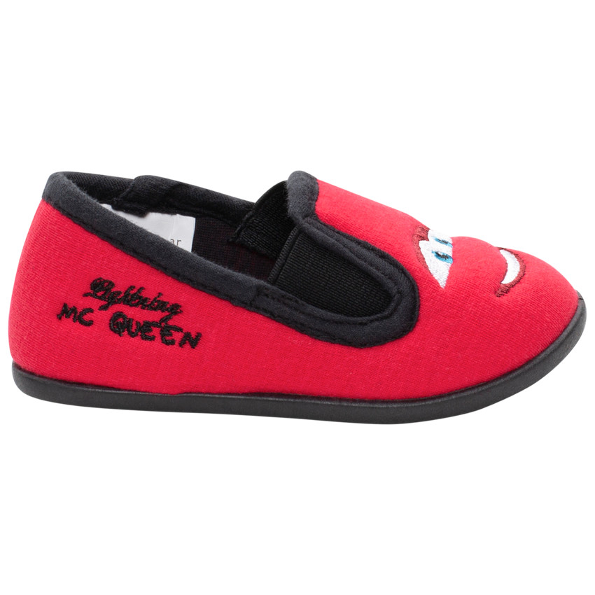 Chaussons en jersey élastiqués broderies Cars 