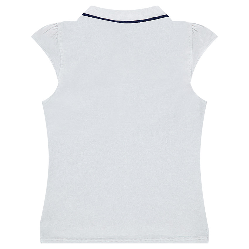 Polo manches courtes en jersey avec logo brodé 