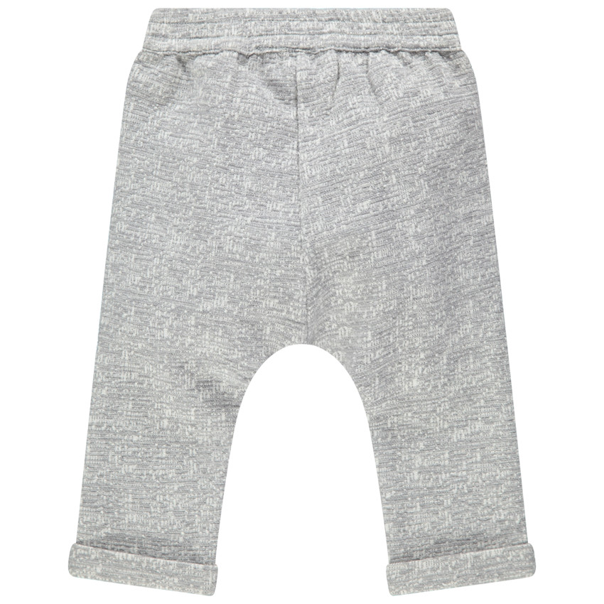 Pantalon en maille fantaisie avec prints Smiley 