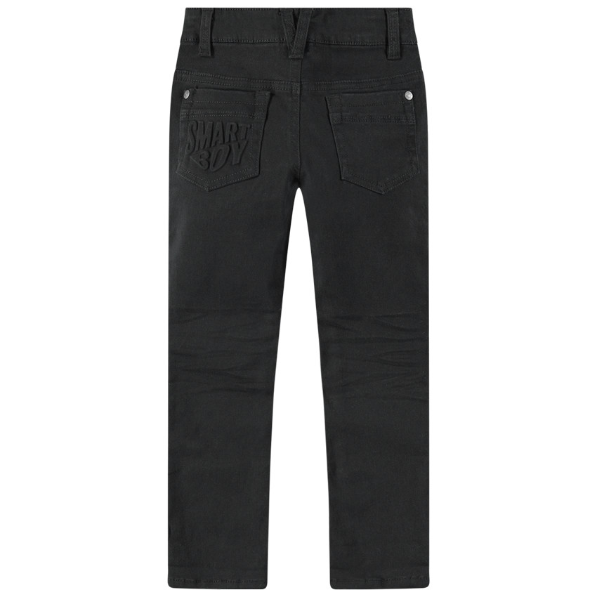 Pantalon en twill surteint avec poche fantaisie au dos 