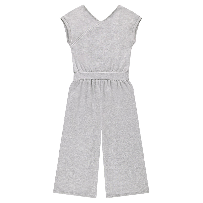 Junior - Combinaison 7/8ème en molleton léger croisée devant 