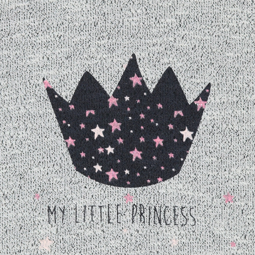 Sweat fin avec print fantaisie 