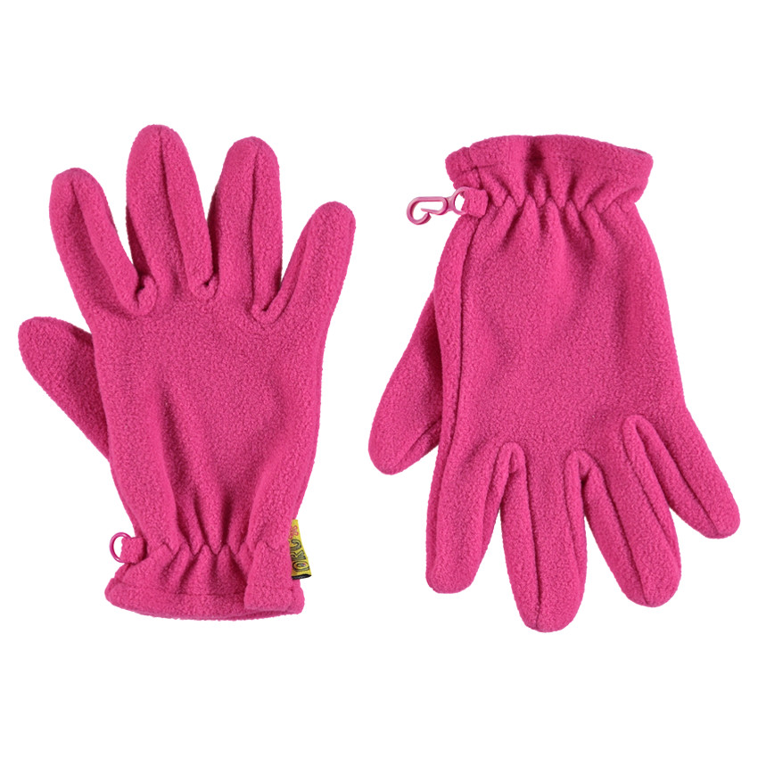 Gants unis en micropolaire 