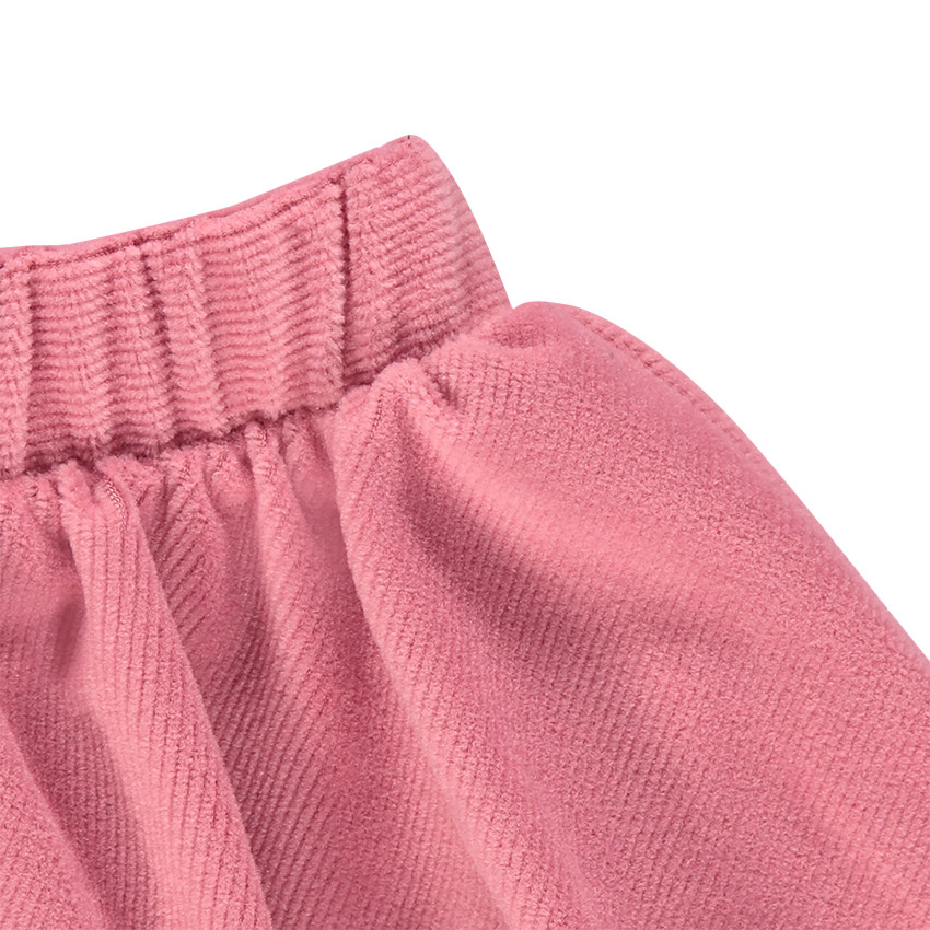 Jupe en velours côtelée 