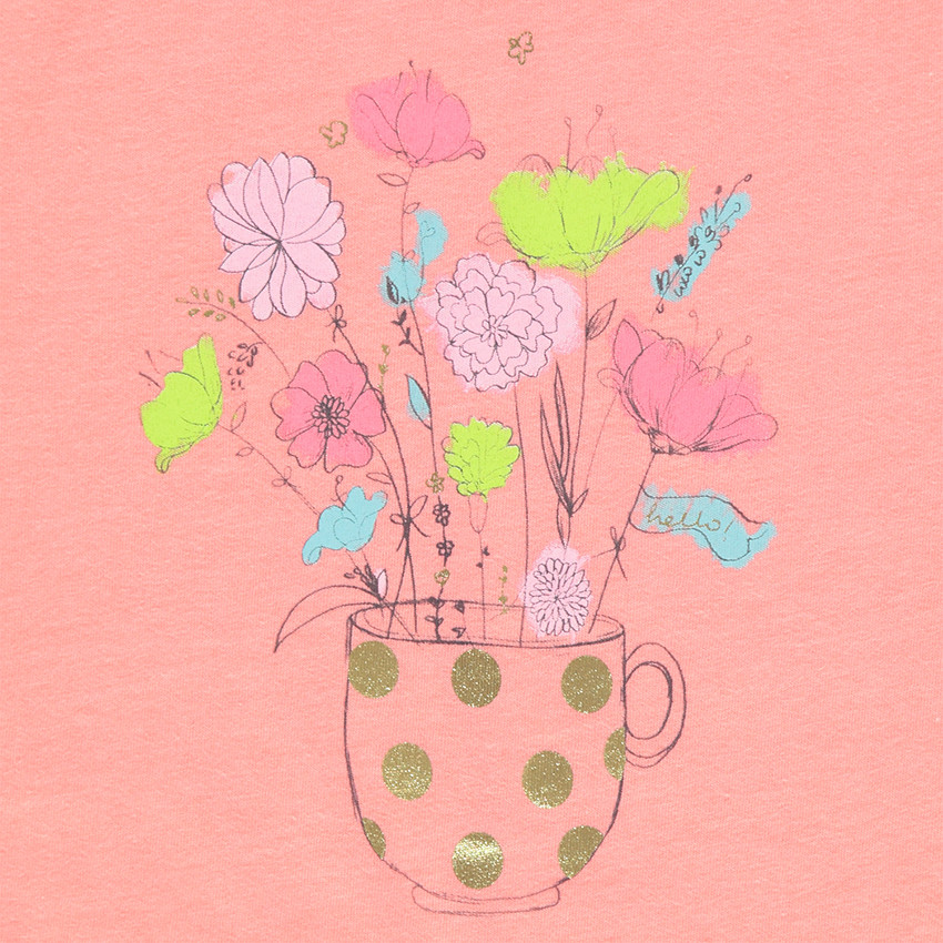 Pyjama long avec print fantaisie 